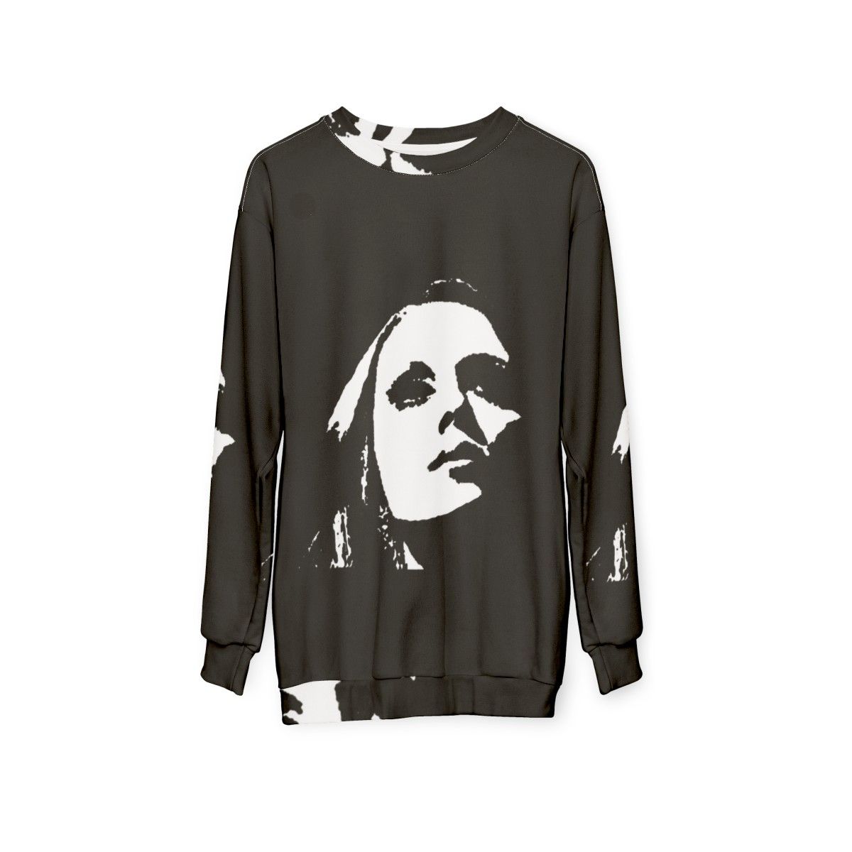 Fairouz Sweatshirt, Legendary Middle Eastern Music Icon - hanging