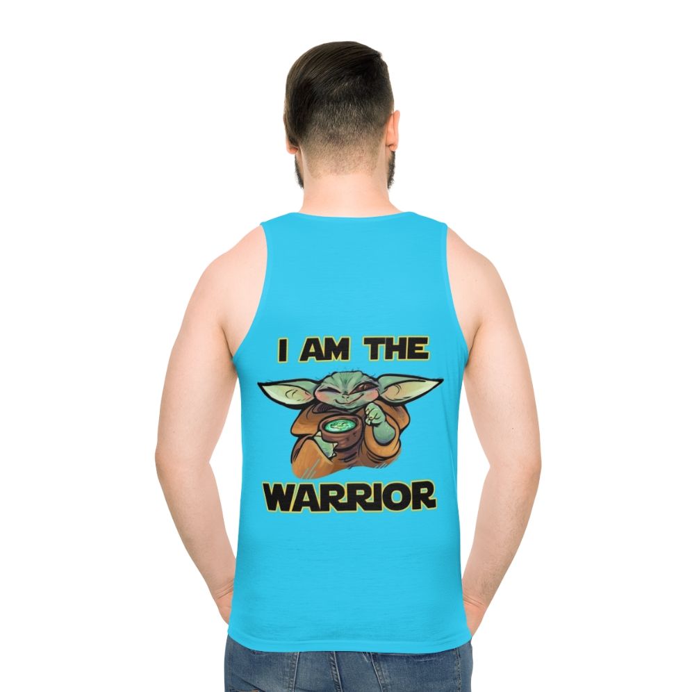 Warrior Commission Unisex Tank Top - men back