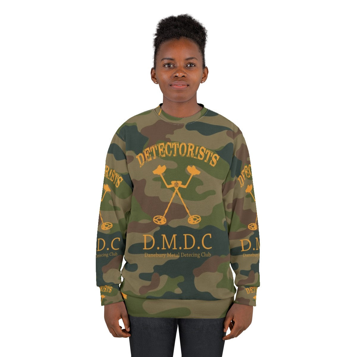 The Detectorists Camo by Eye Voodoo Sweatshirt - women