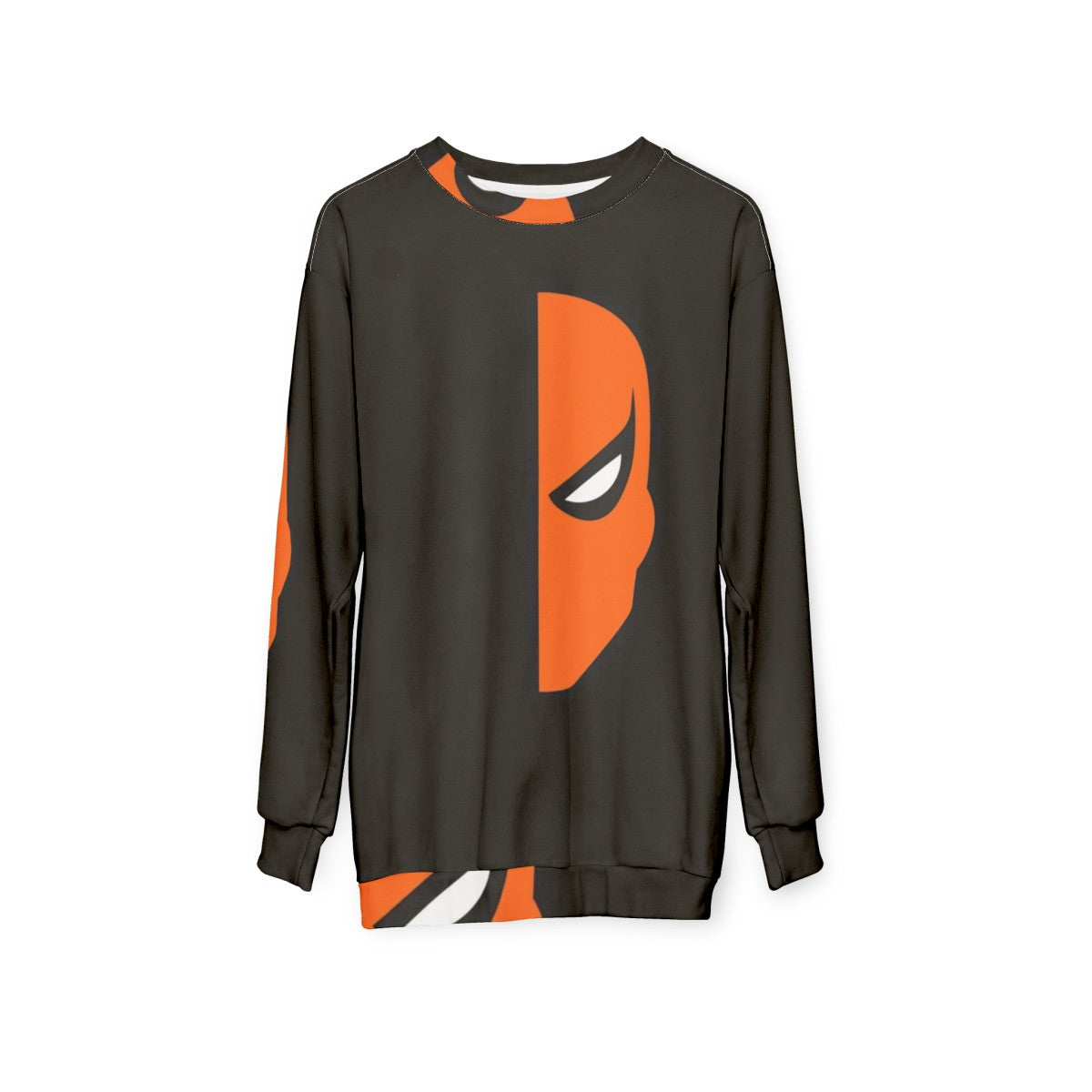 Deathstroke the Supervillain DC Comics Arkham Action Figure Sweatshirt - hanging