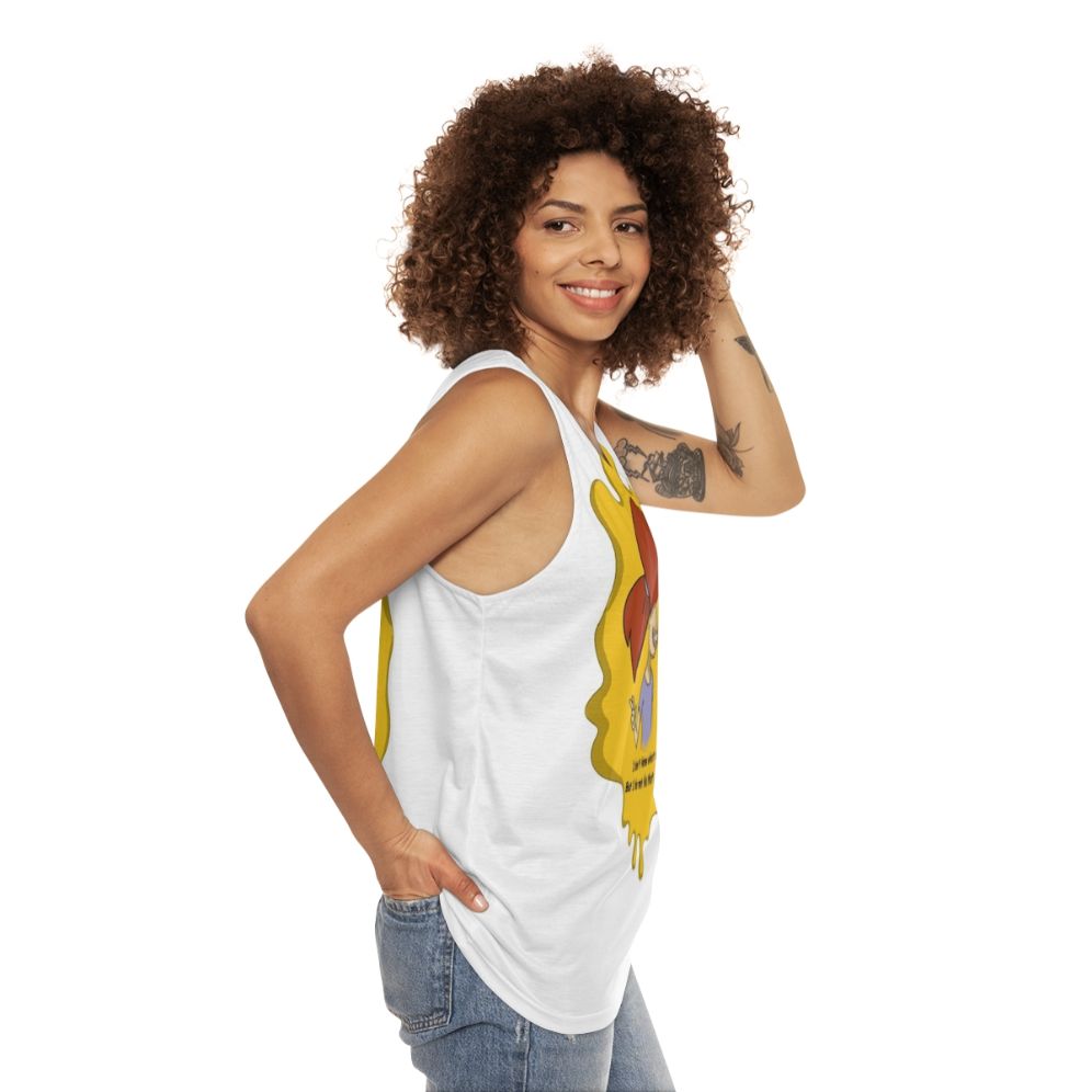 Unisex Big Mouth Netflix Graphic Tank Top - women side