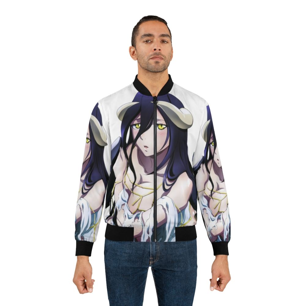 Overlord Albedo Anime Inspired Bomber Jacket - Lifestyle