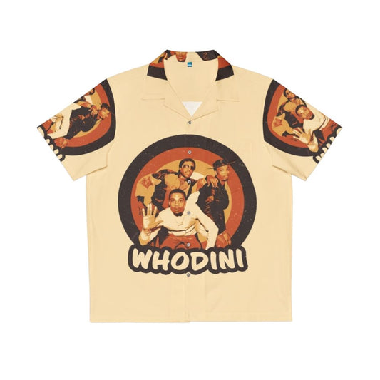 Whodini 80s hip hop classic rap music retro vintage Hawaiian shirt