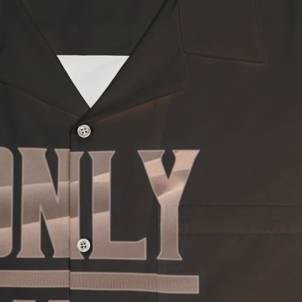 Dune "Only I Will Remain" Sci-Fi Hawaiian Shirt - Detail