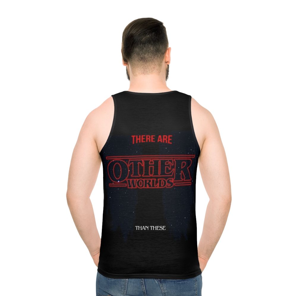 Stranger Worlds Unisex Tank Top - men back