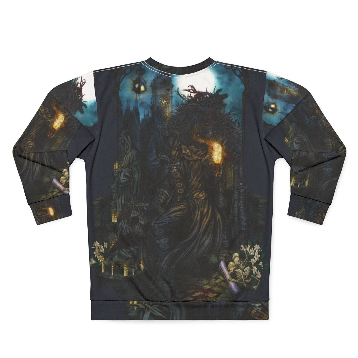 Bloodborne The Hunt Gaming Sweatshirt - Back