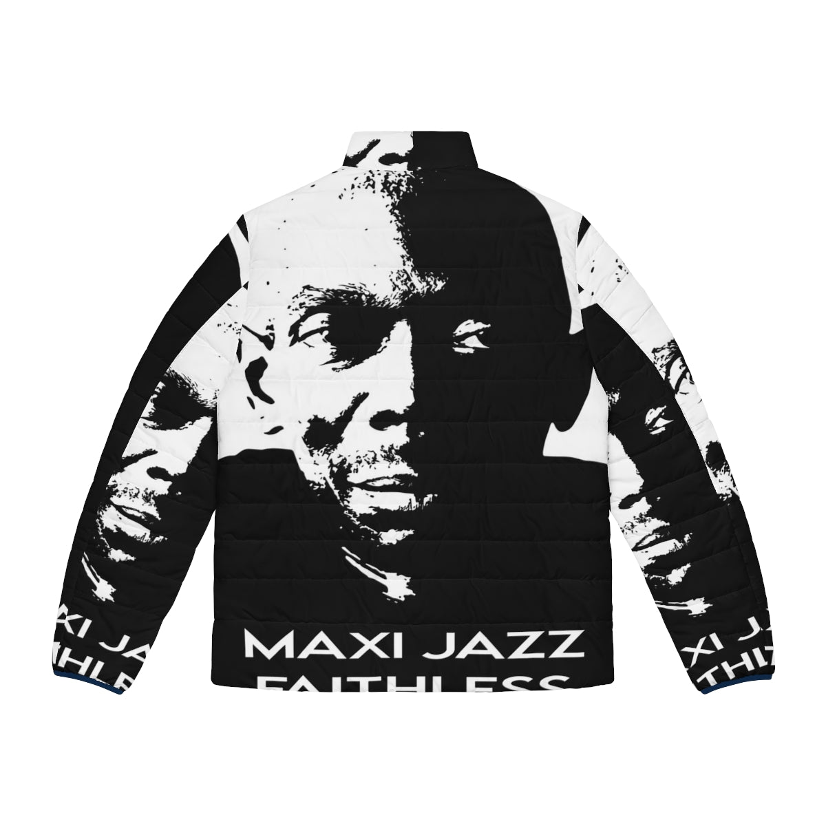 Maxi Jazz Faithless 90s Puffer Jacket - Back