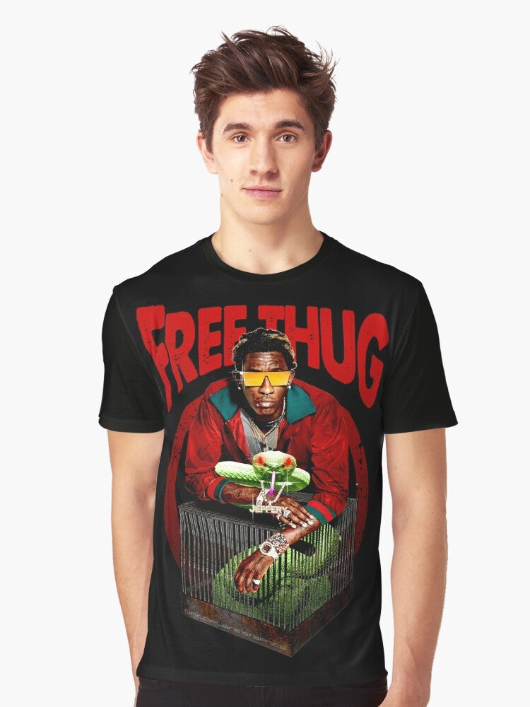 Young Thug Rap Tour Graphic T-Shirt - Men