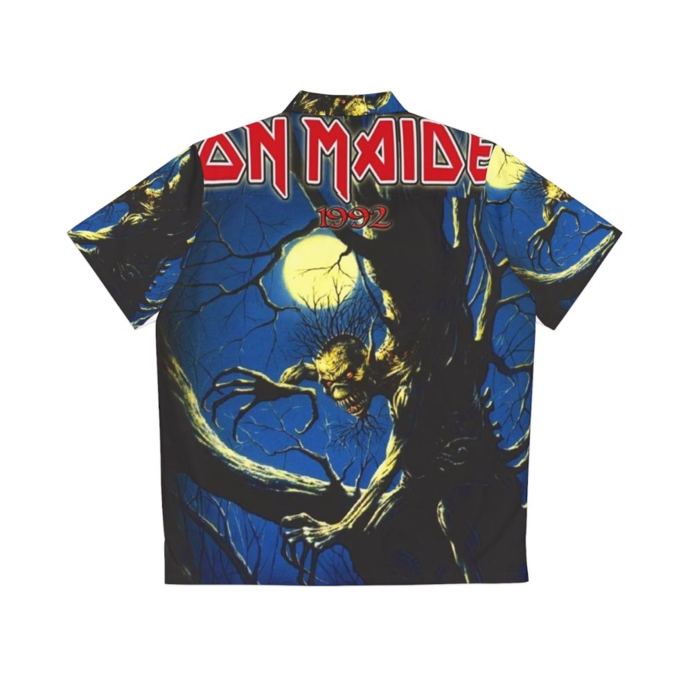 Iron Maiden 'Fear of the Dark' themed Hawaiian shirt - Back