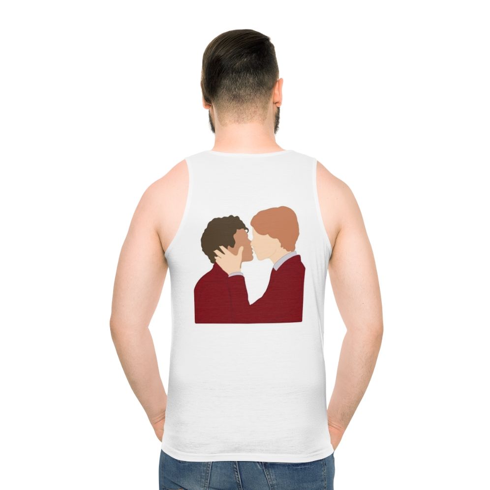 Young Royals Unisex Tank Top - men back