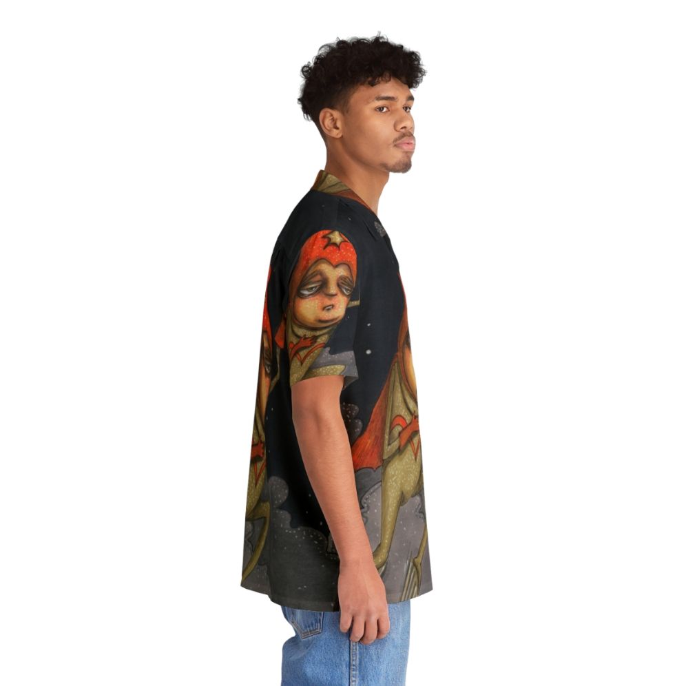 Captain Enthusiasm Hawaiian Superhero Shirt - People Pight