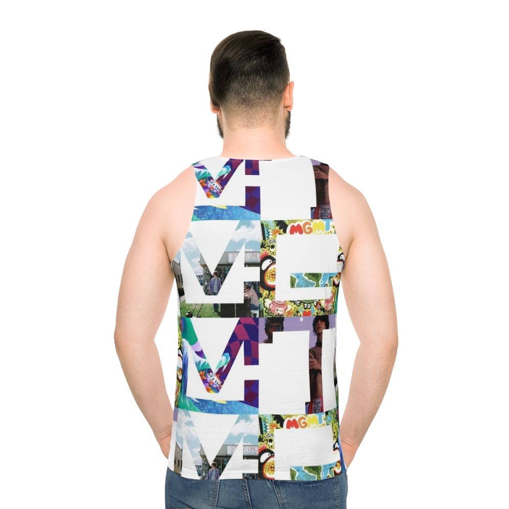 MGMT Albums Unisex Tank Top - men back