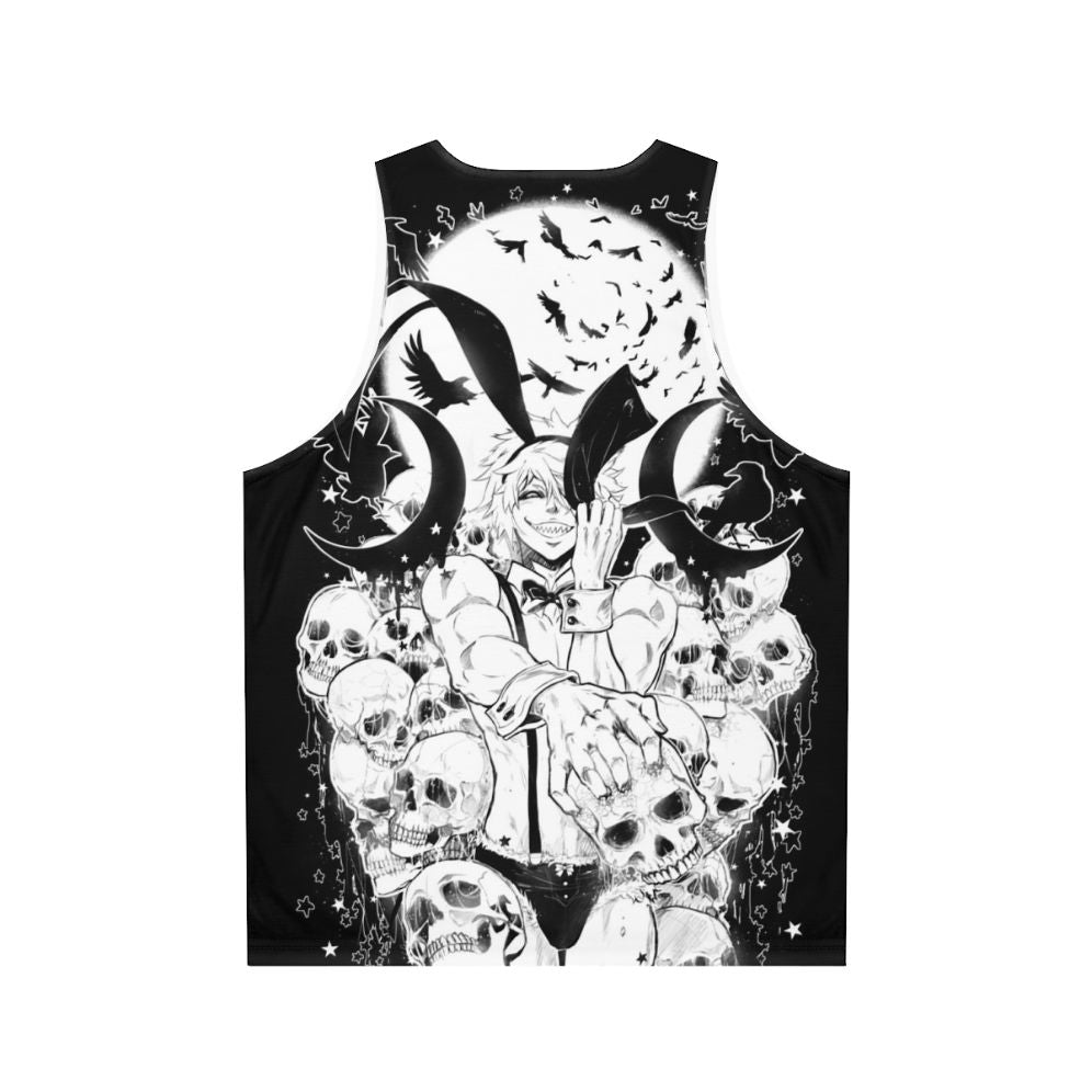 Bunny Unisex Anime Tank Top - Back