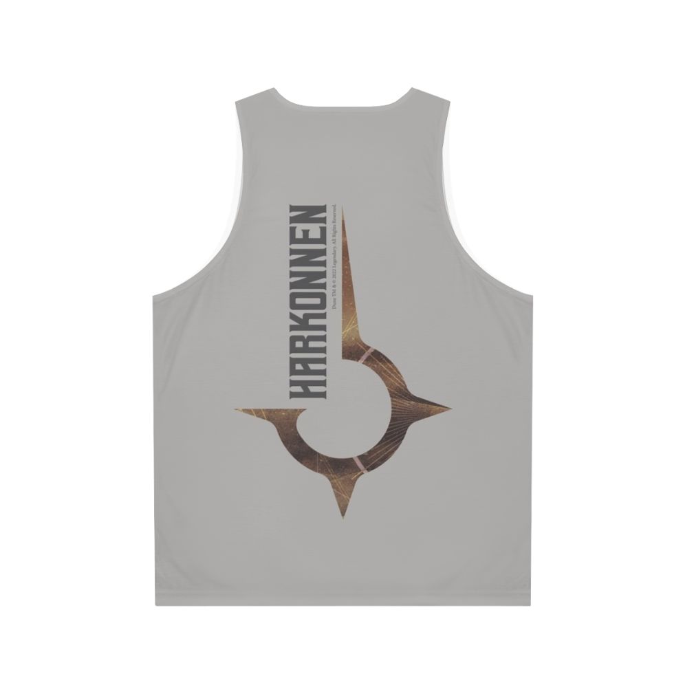 Dune House Harkonnen Unisex Tank Top - Back