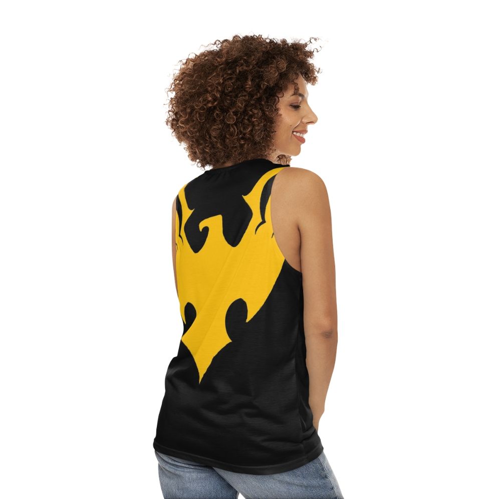 Quentin Quire Future Phoenix Unisex Tank Top - women back