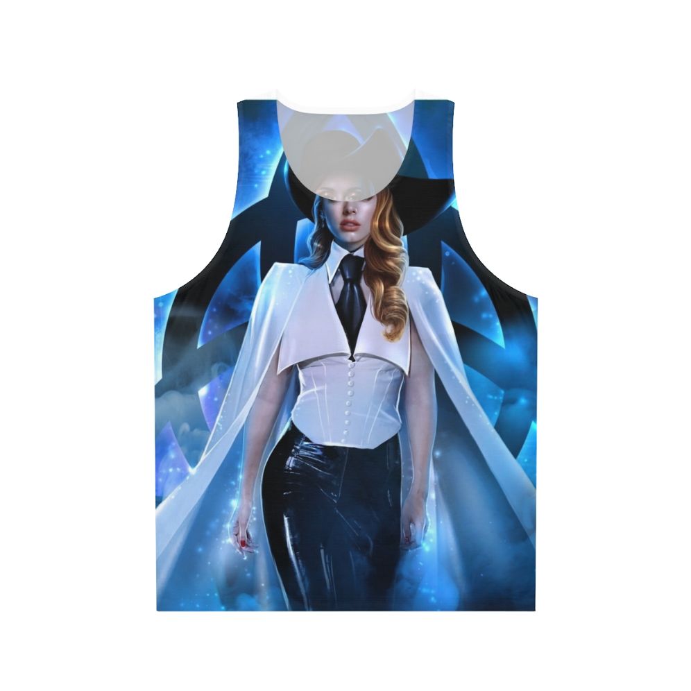 White angel unisex tank top for cosplay and fashion