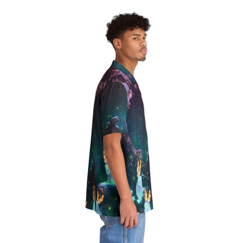 Blupee Sanctuary Hawaiian Shirt with Link and Moon Bunnies - People Pight