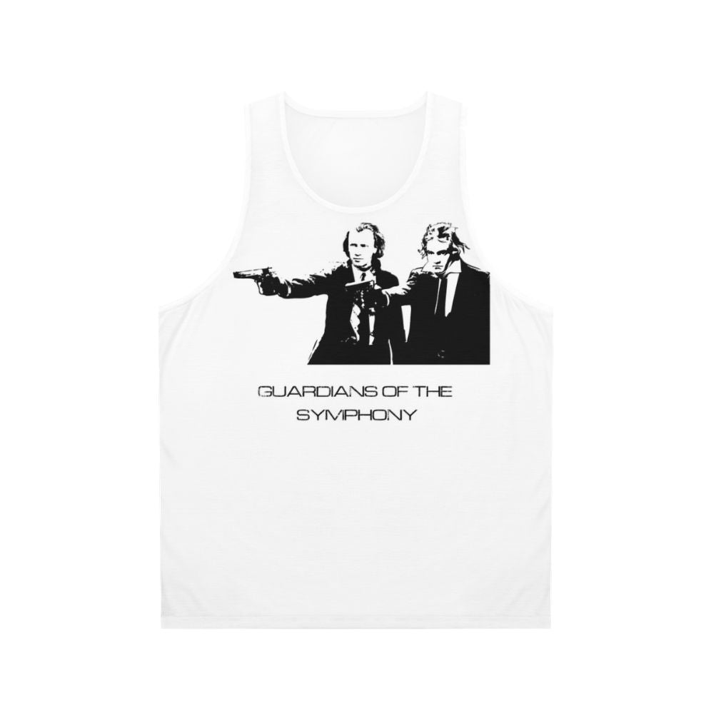 Unisex tank top featuring composers of the symphony orchestra