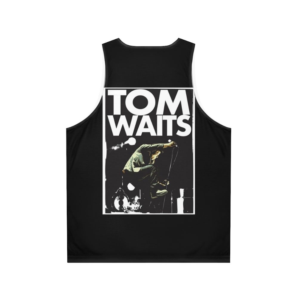 Unisex Tom Waits Music Merchandise Tank Top - Back