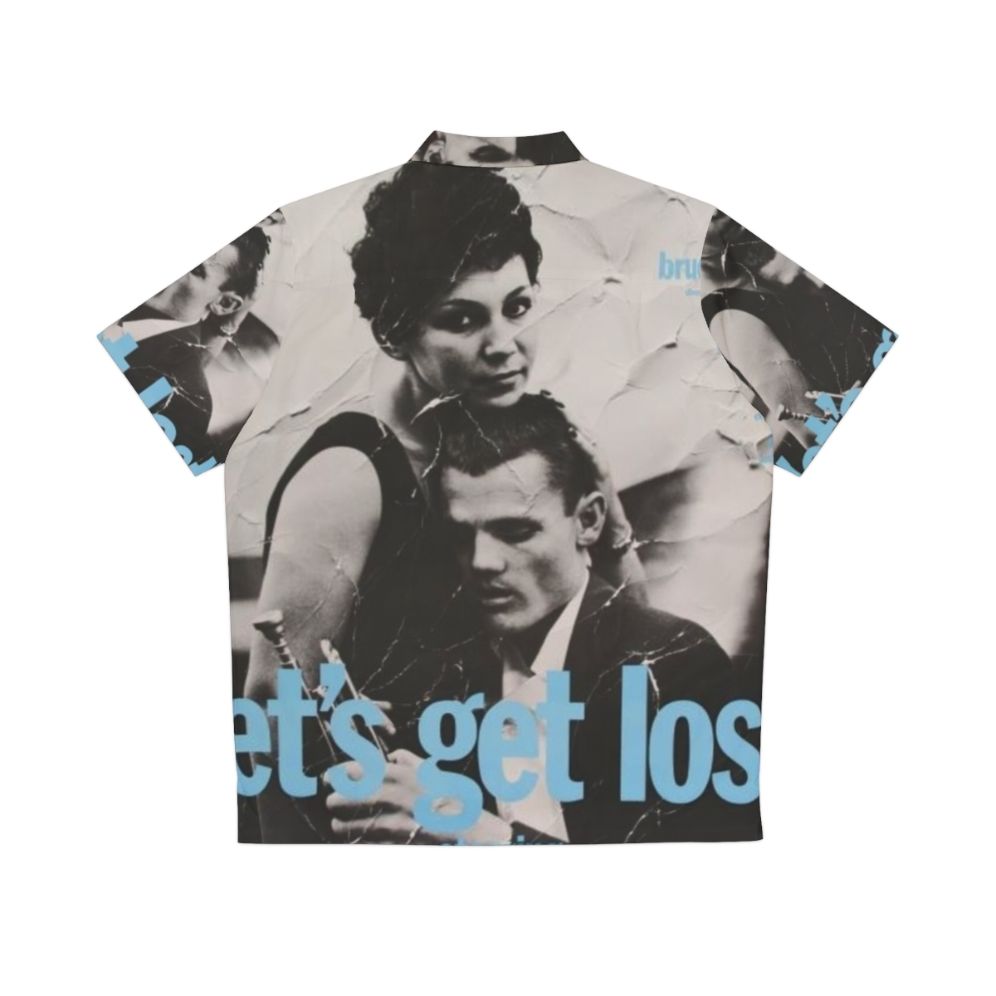 Chet Baker "Let's Get Lost" Jazz Music Hawaiian Shirt - Back