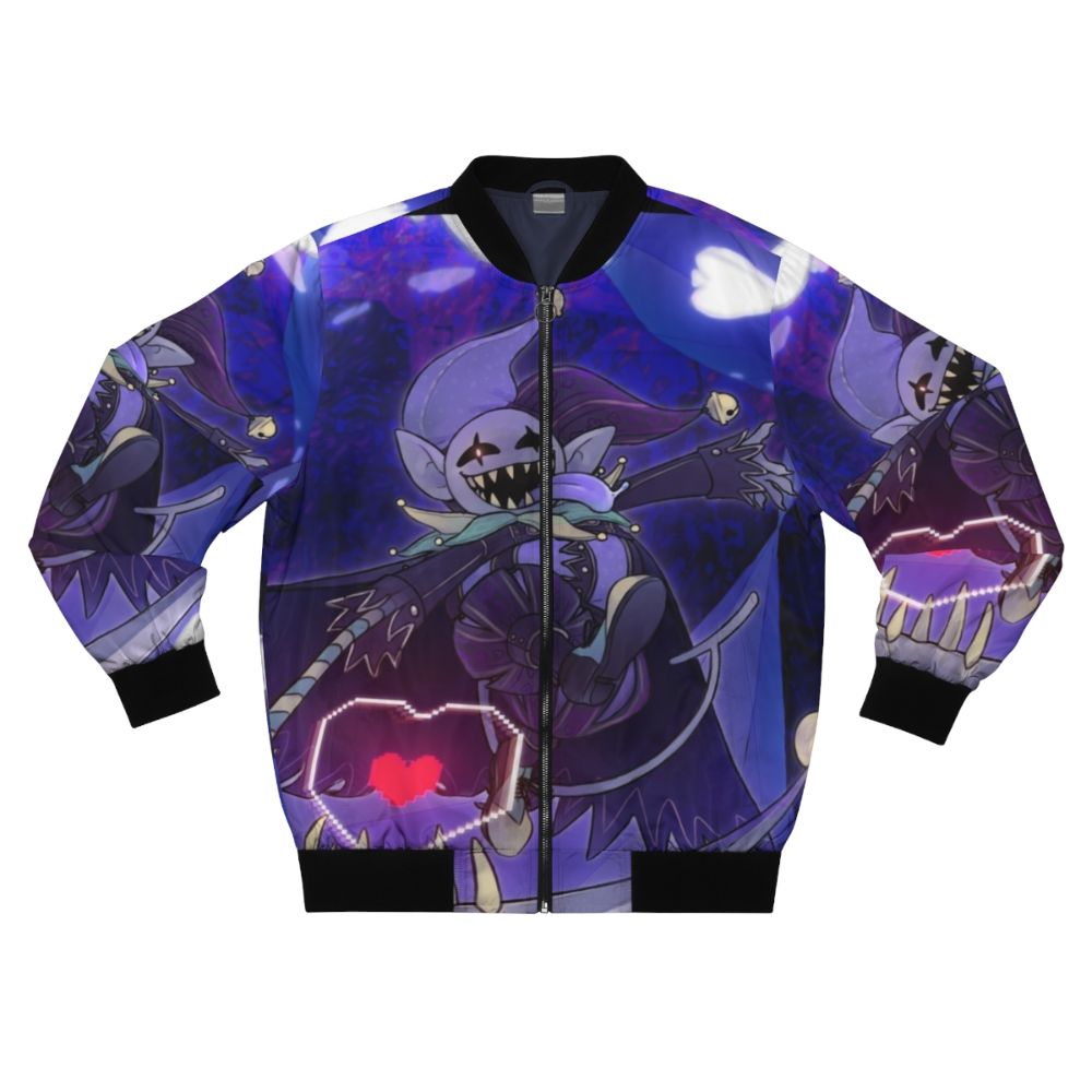 Deltarune Jevil Bomber Jacket - Video Game Inspired Outerwear