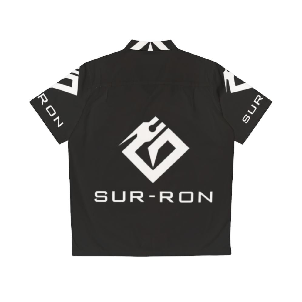 Surron electric bike Hawaiian shirt for cyclists and motorcyclists - Back