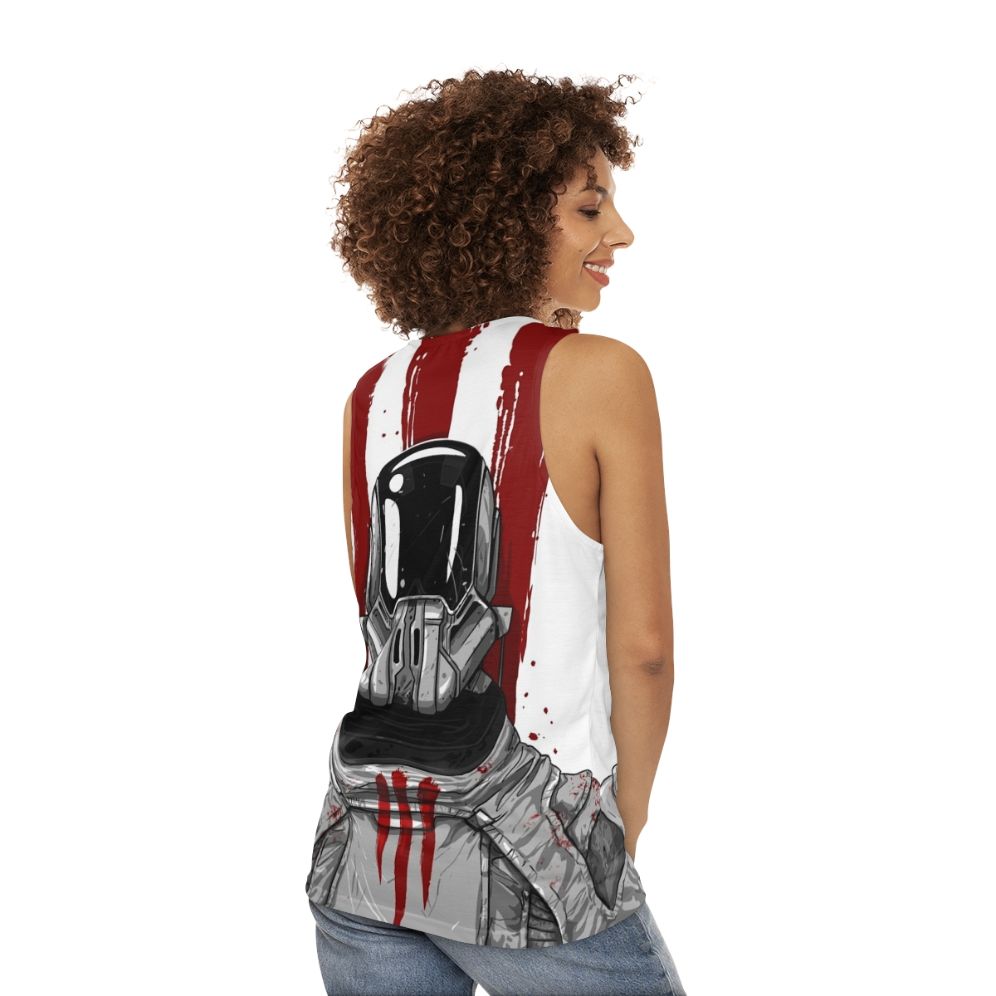 Dune Sardaukar Imperial Soldier Unisex Tank Top - women back