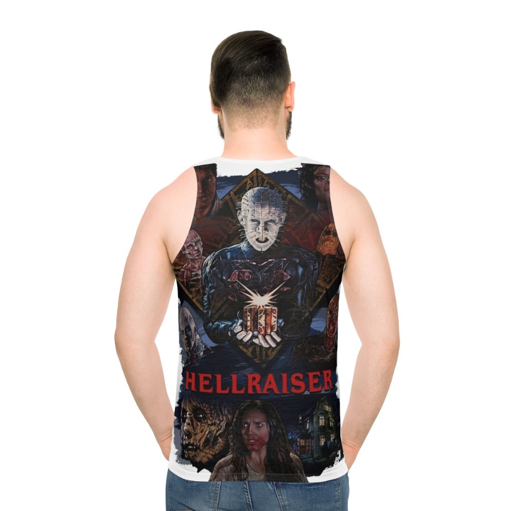 Hellraiser Pinhead Cenobites Unisex Tank Top - men back