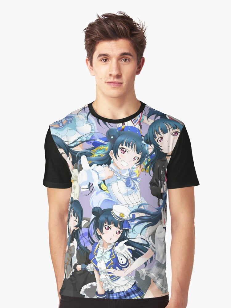 Love Live Sunshine Yohane Tsushima Yoshiko Graphic T-Shirt - Men