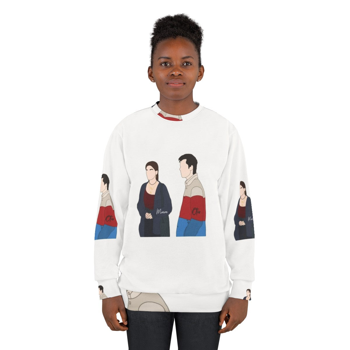 Sex Education Otis and Maeve Netflix TV Show Sweatshirt - women