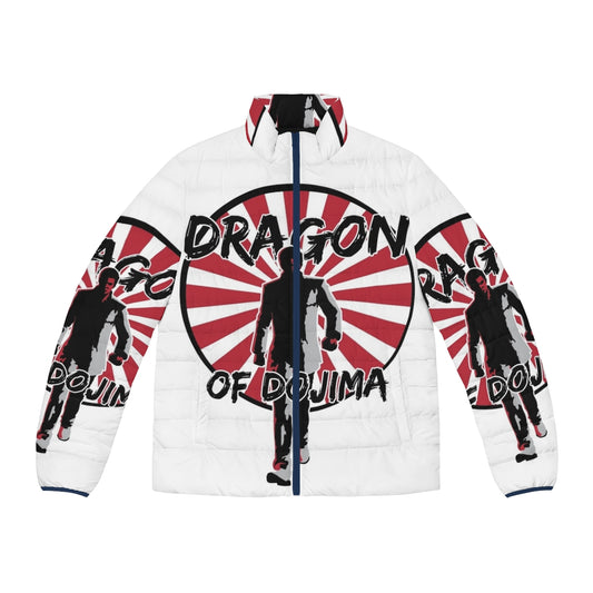 Kazuma Kiryu's Dragon Puffer Jacket - Yakuza Inspired Gaming Apparel