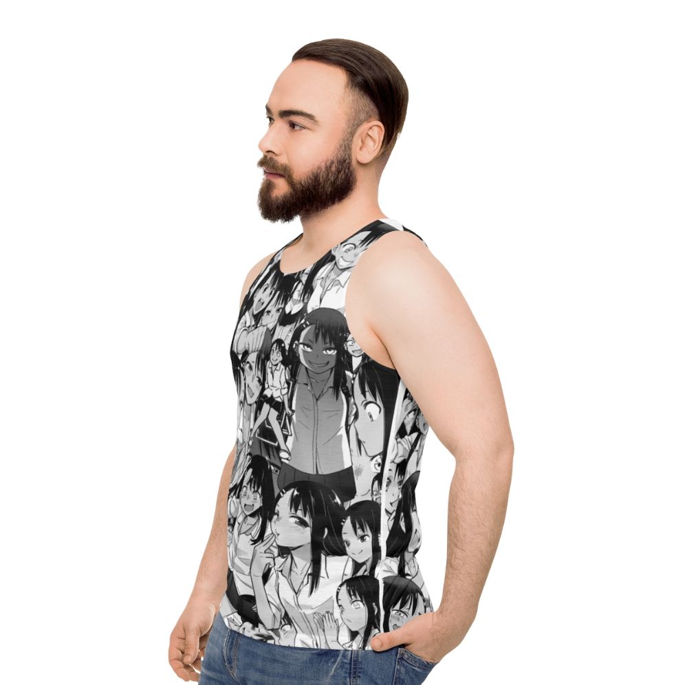 Nagatoro Anime Unisex Tank Top - men side