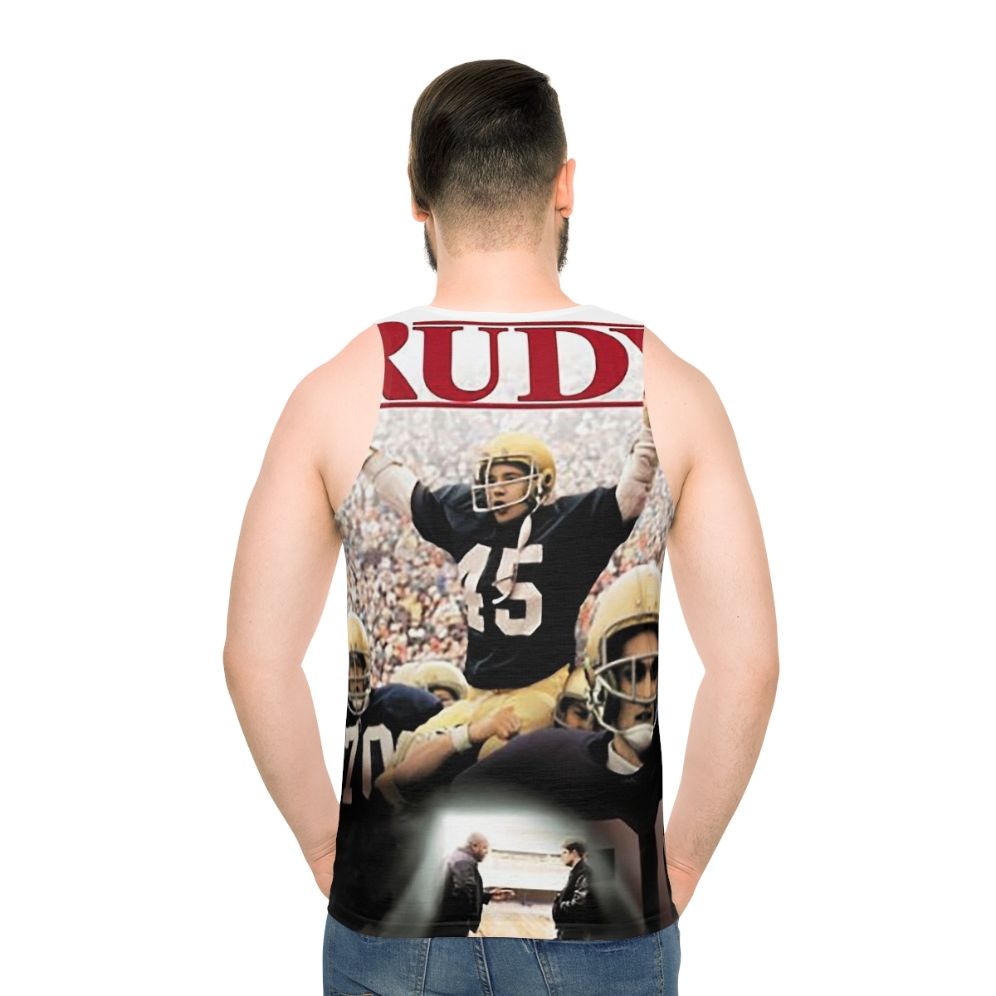 Rudy 90s Unisex Tank Top - men back