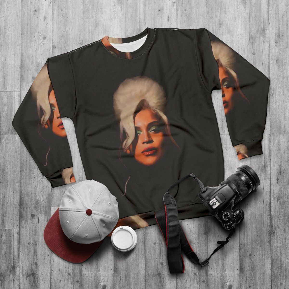 Beyonce Renaissance Tour Sweatshirt - flat lay