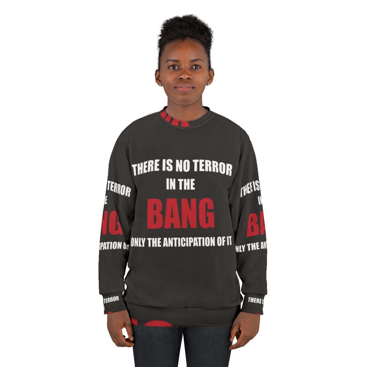 Alfred Hitchcock Quote Sweatshirt - women