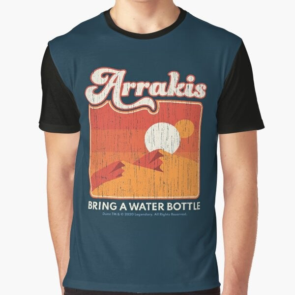 Dune 2020 Arrakis Desert Graphic T-Shirt