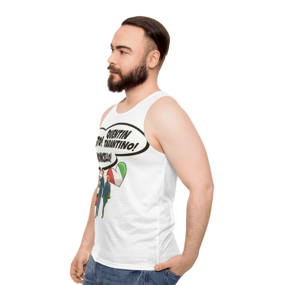 Limoncello Unisex Tank Top - men side