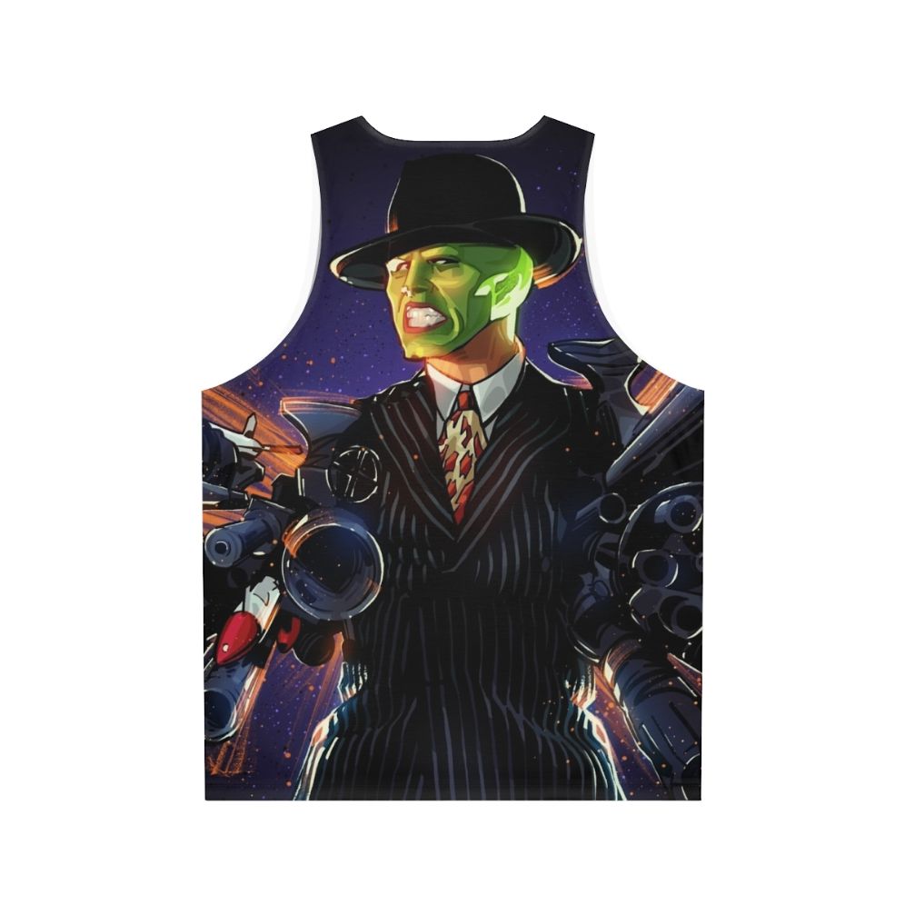 The Mask Unisex Green Superhero Tank Top - Back