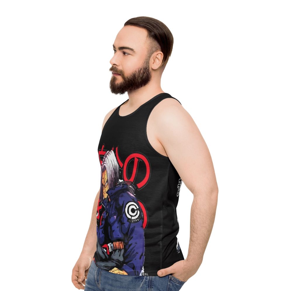 Dragon Ball Z Trunks Unisex Tank Top - men side