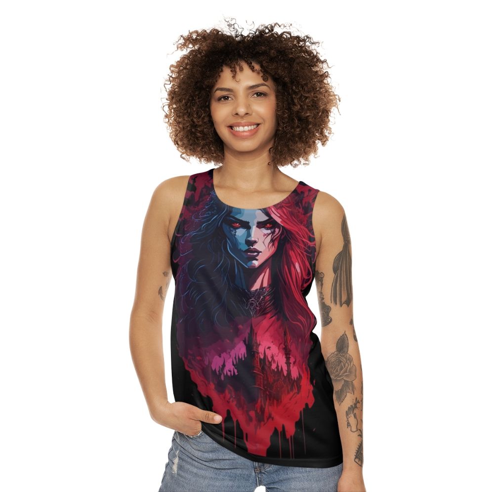 Castlevania Carmilla Unisex Tank Top - women