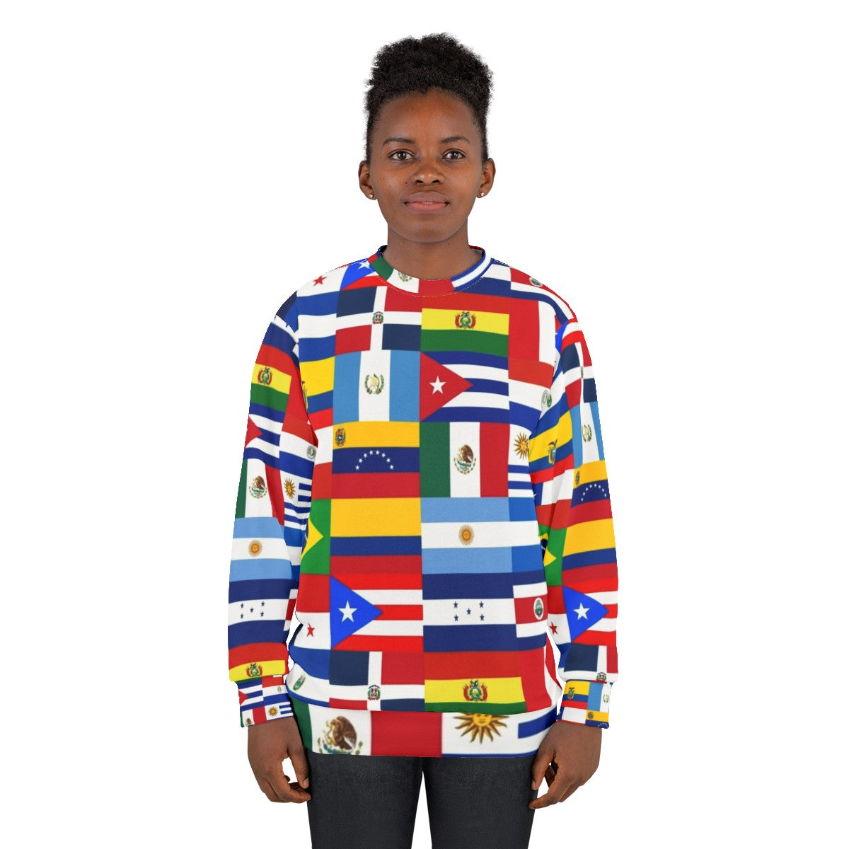 Latin America Flags Sweatshirt - women