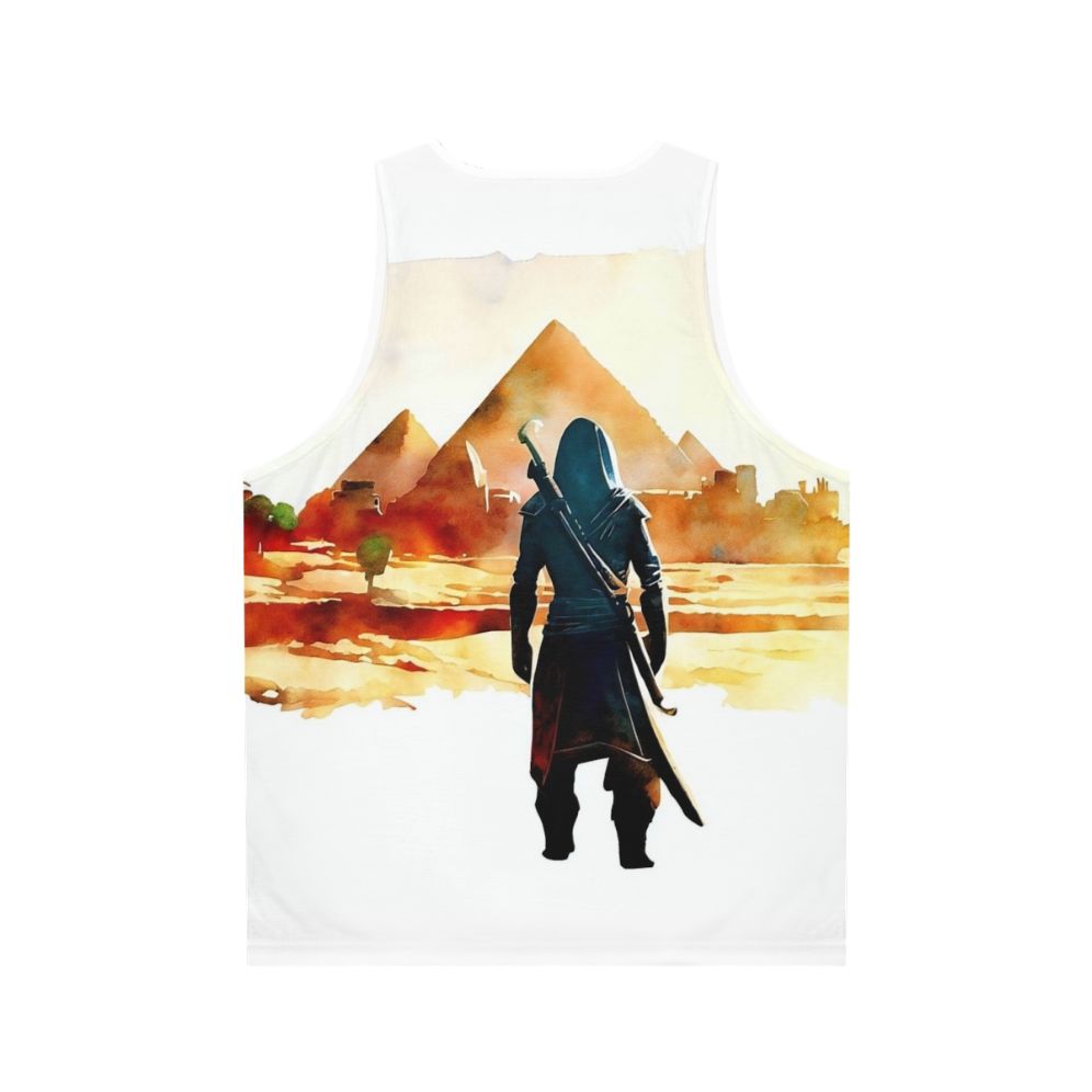 Assassin's Creed Egypt Unisex Tank Top - Back