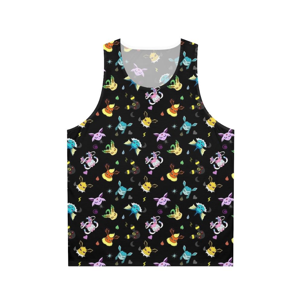 Eeveelution types unisex tank top