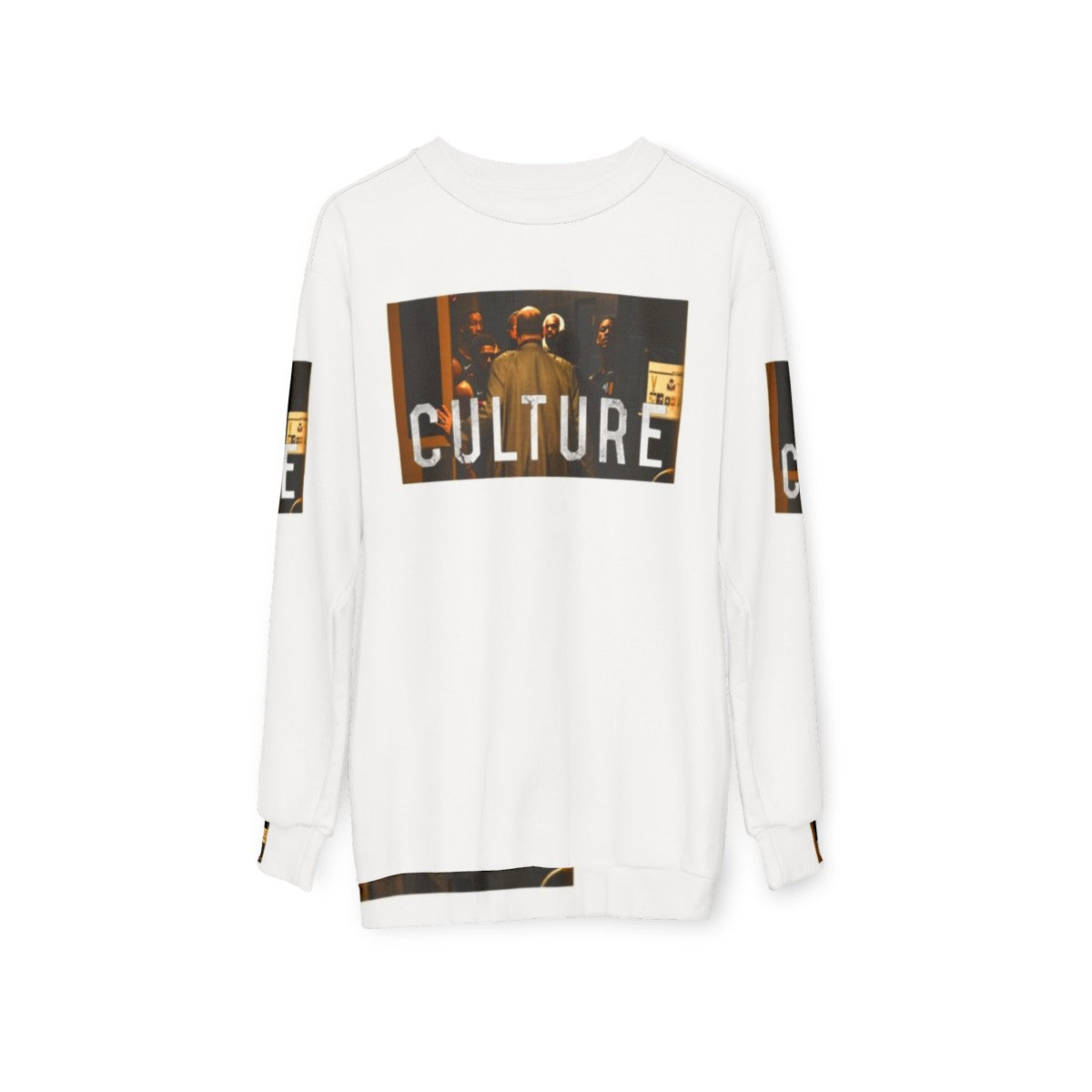 Miami Heat Culture Basketball Sweatshirt - hanging