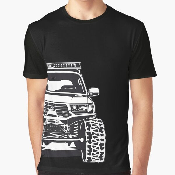 Toyota Land Cruiser 80 off-road graphic t-shirt