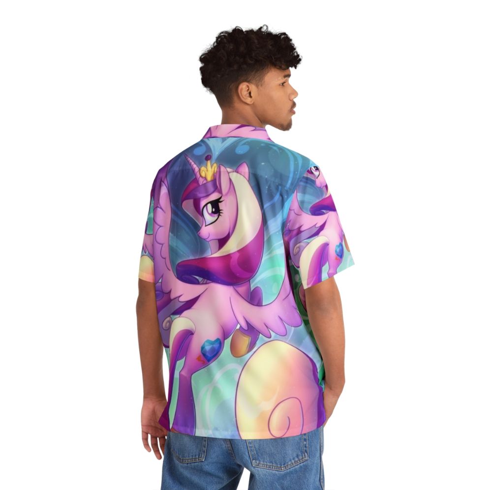 Cadence Hawaiian Shirt with My Little Pony Friendship is Magic Design - People Back