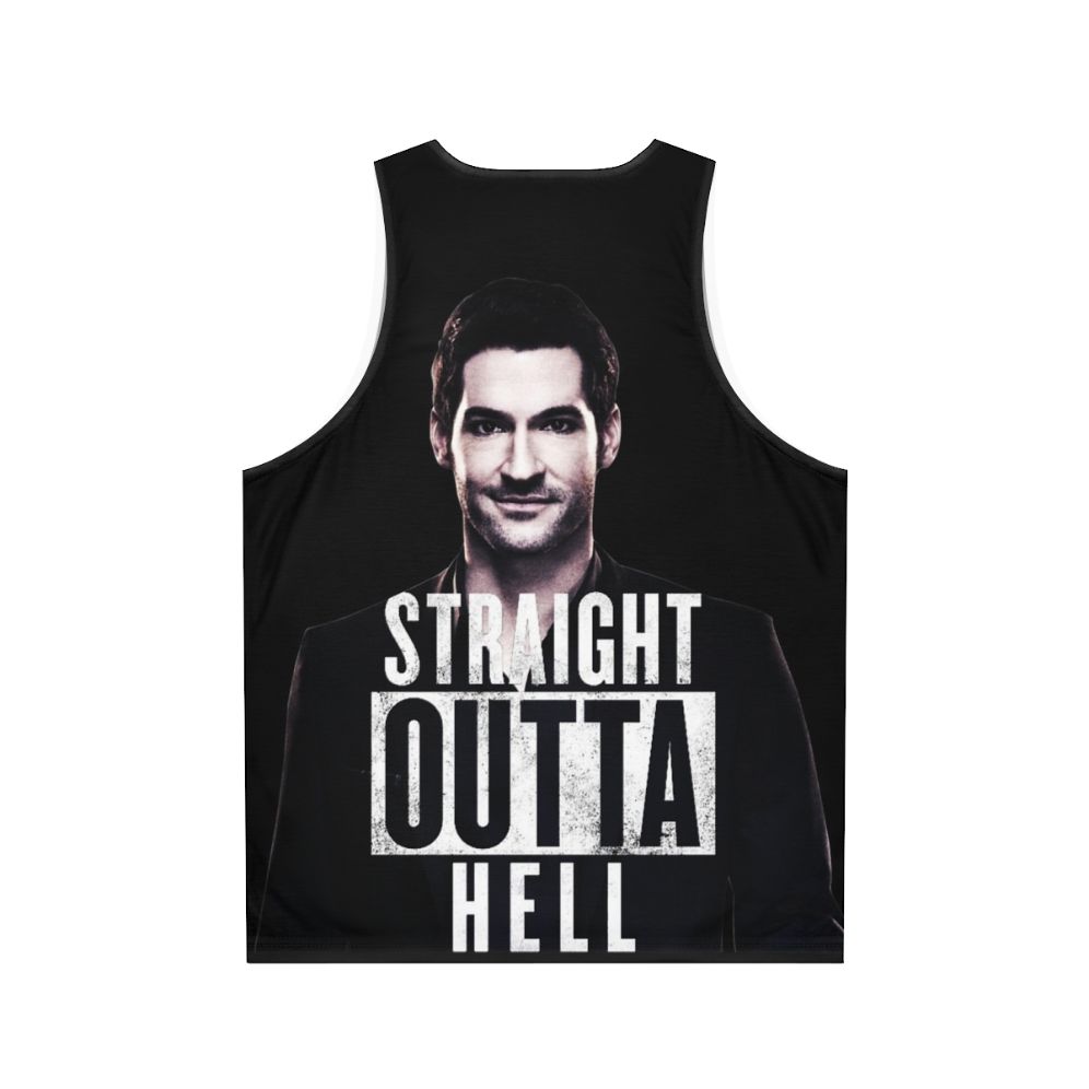 Lucifer Unisex Tank Top - Back