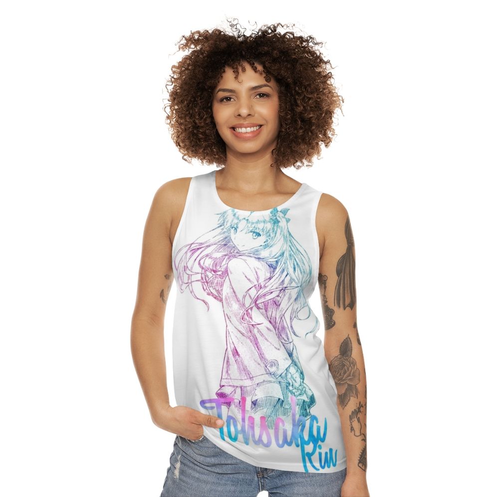 Tohsaka Rin Fate Anime Unisex Tank Top - women