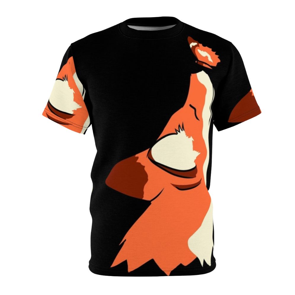 Spirit fox graphic design printed on a high-quality t-shirt for fox enthusiasts