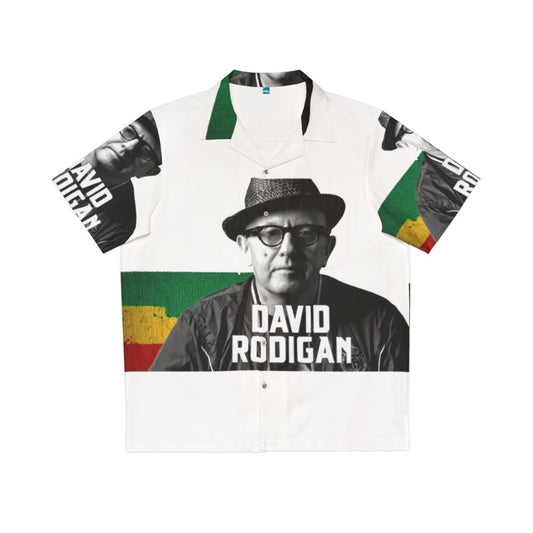 David Rodigan Hawaiian Shirt with Tropical Print Design